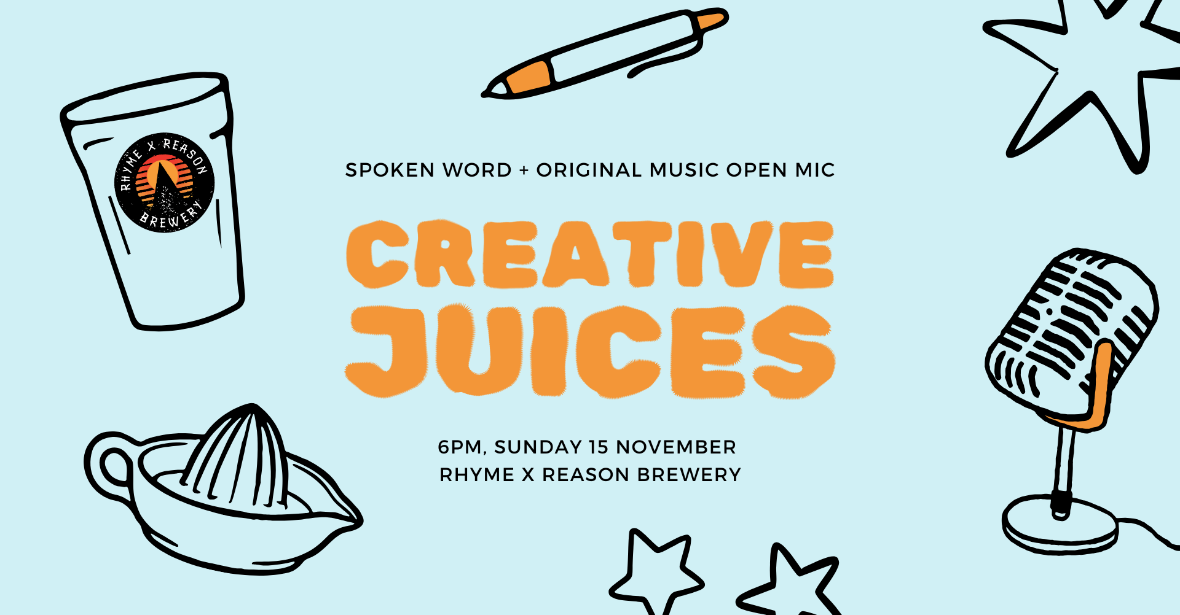 Creative Juices Spoken Word & Open Mic Night – November Edition