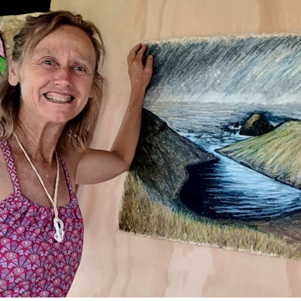Te Wāhi Toi - Chrissy Wickes, Artist and Studio