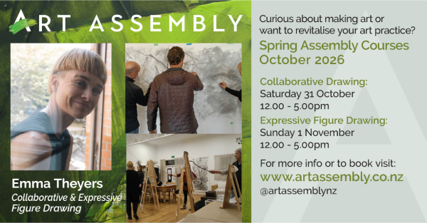 Te Wāhi Toi - Expressive Figure Drawing: structured, fun lessons with Emma Theyers, Queenstown