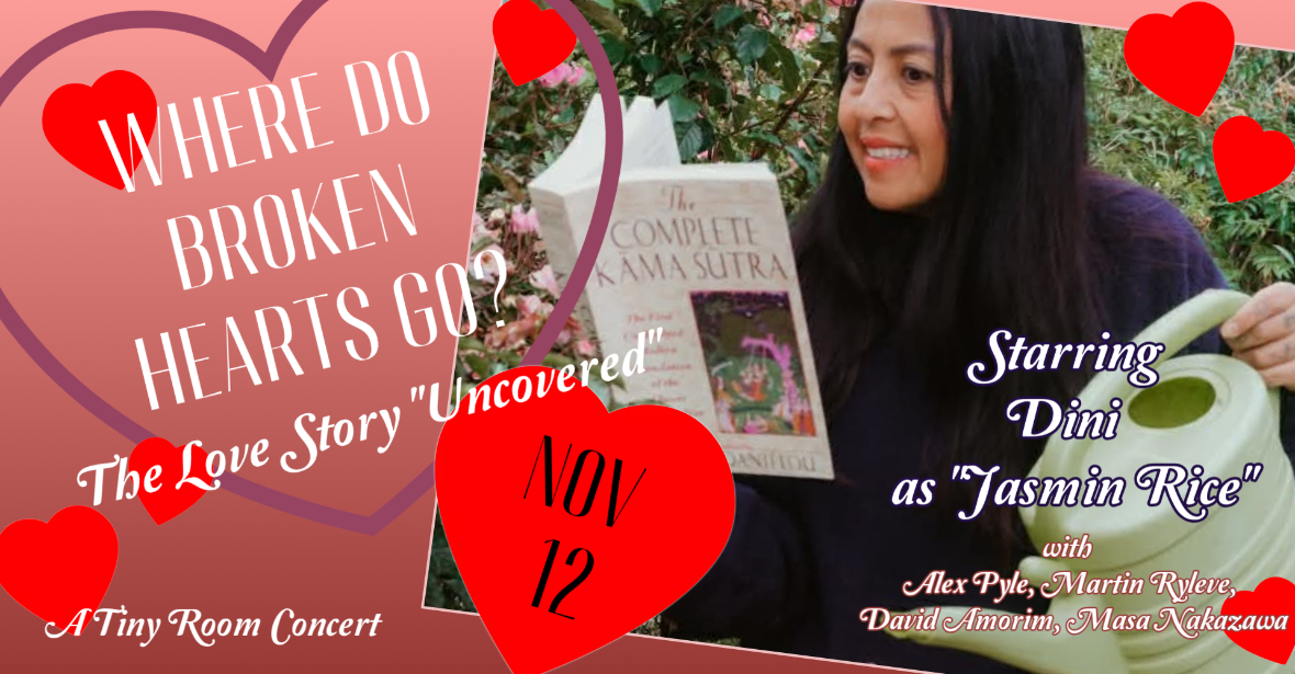 Where Do Broken Hearts Go? - Dini (a.k.a. Jasmine Rice) - Tiny Room Concert