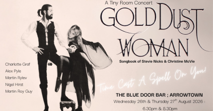 Te Wāhi Toi - Gold Dust Woman - The music of Stevie Nicks & Christine McVee - Charlotte Graf - Tiny Room Concert