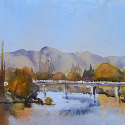 Te Wāhi Toi - Dave Attwell Wanaka based watercolour artist